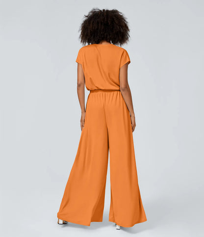 Combinaison Casual Col en V